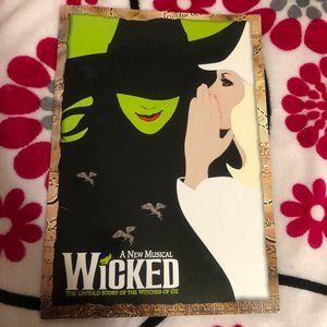 Wicked 2003 Broadway Original Cast Souvenir Book
